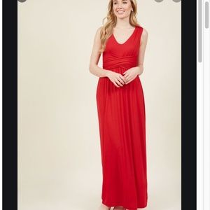 Modcloth convertible maxi dress Key Hole Back M
